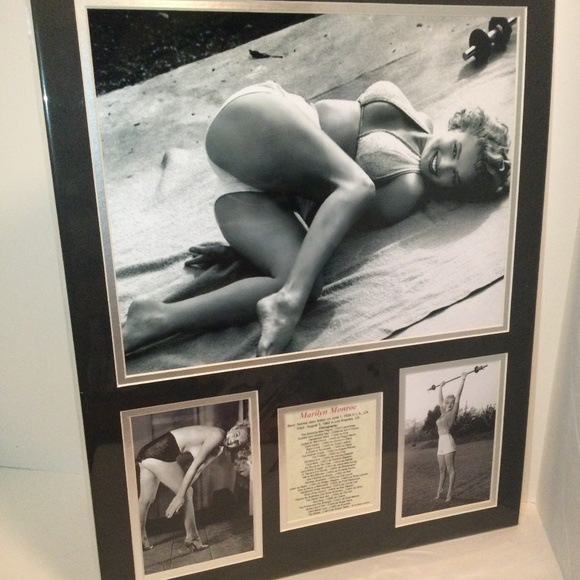 Marilyn Monroe Black and White Collage 16”x 20”